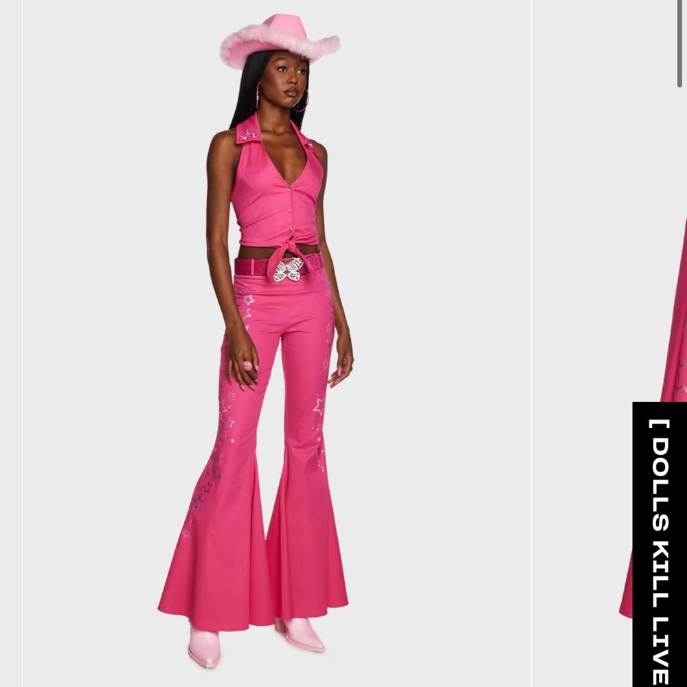 Dolls kill barbie cowgirl pants, sold out, brand new in packaging